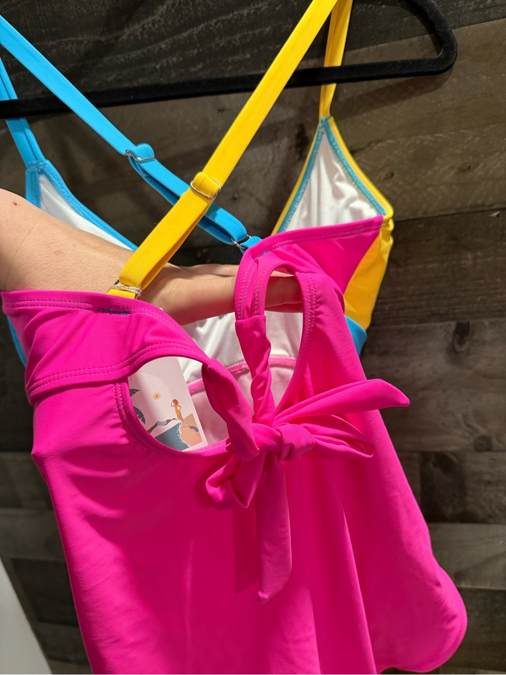 NWT B2Prity | Criss Cross Wrap One Piece - Picture 6 of 6